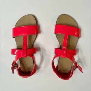 Barbie Pink Flat Sandals Size 6